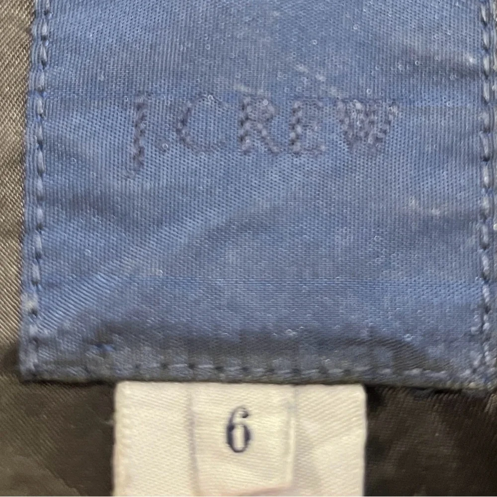J. Crew Single Breasted Wool Classic Black Blazer 6